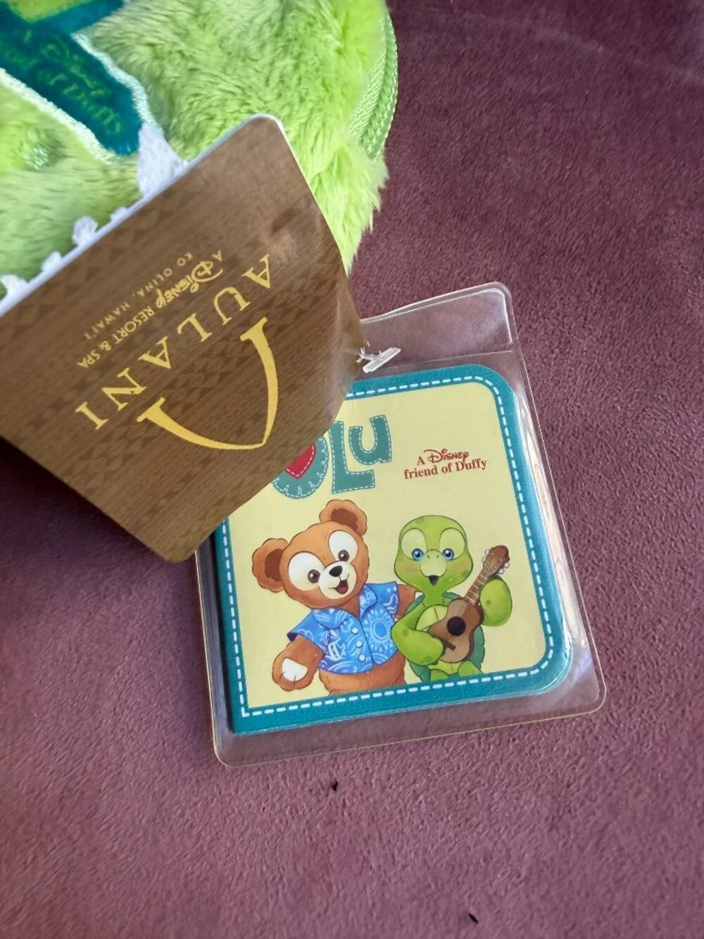 Disney Olu-Mel Turtle Coin Purse, NWT from Aulani Resort in Hawaii